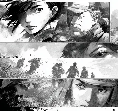 《荒原列车》漫画作品封面